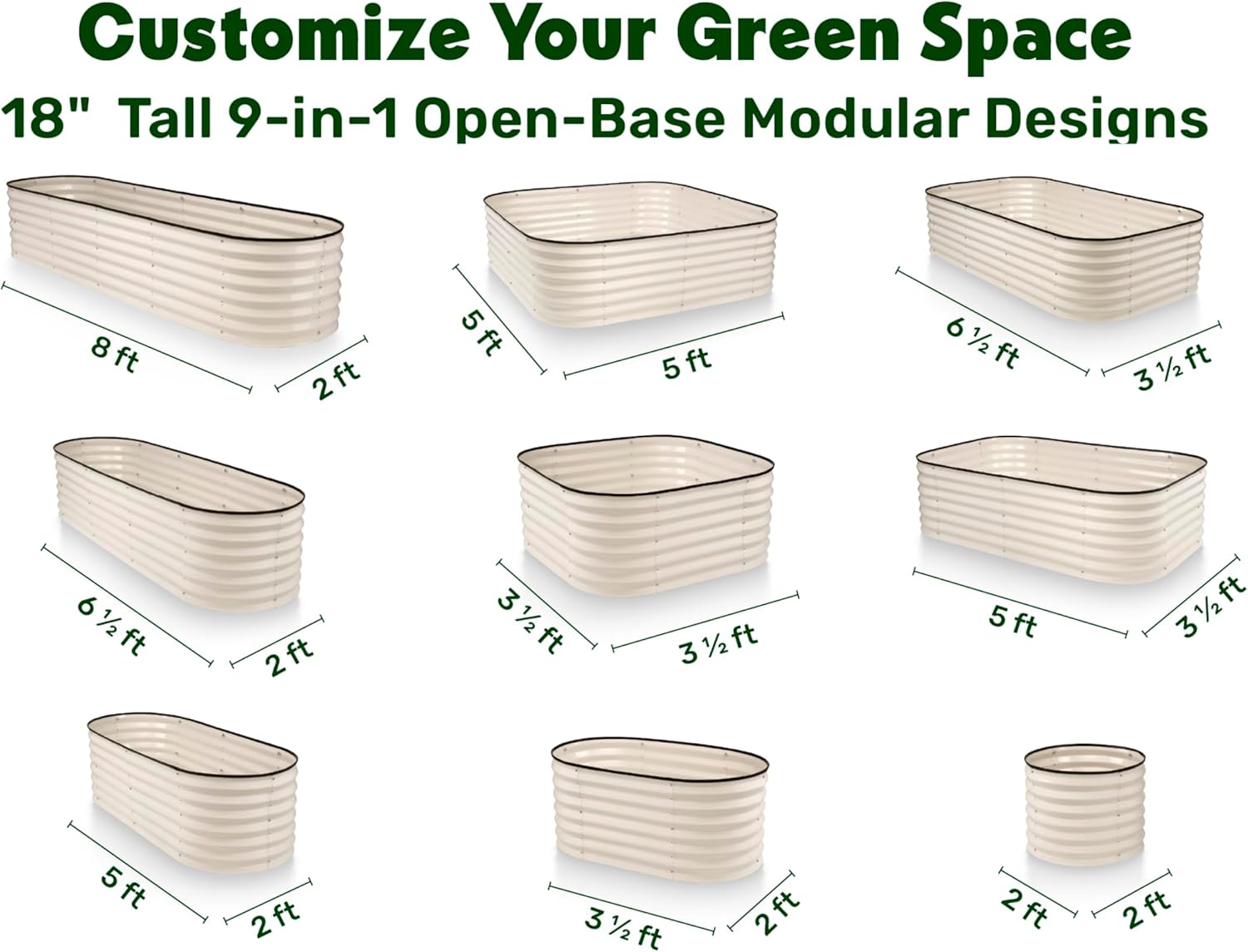 Galvanized Raised Garden Bed