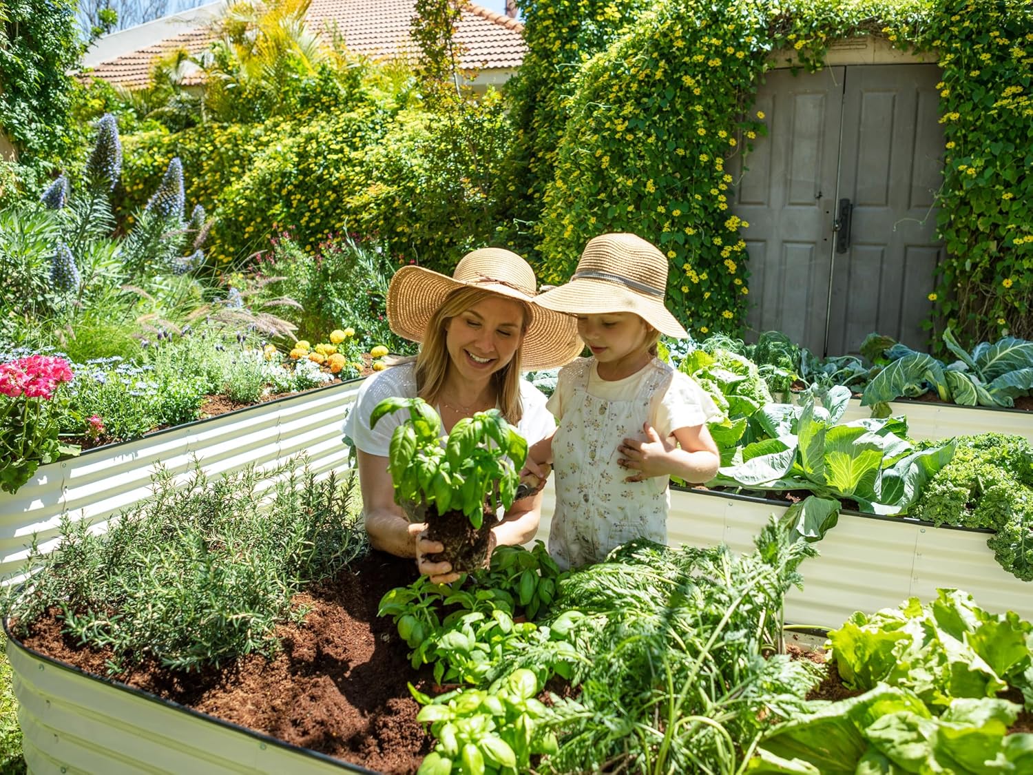Galvanized Raised Garden Bed